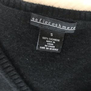 Black cashmere sweater dress